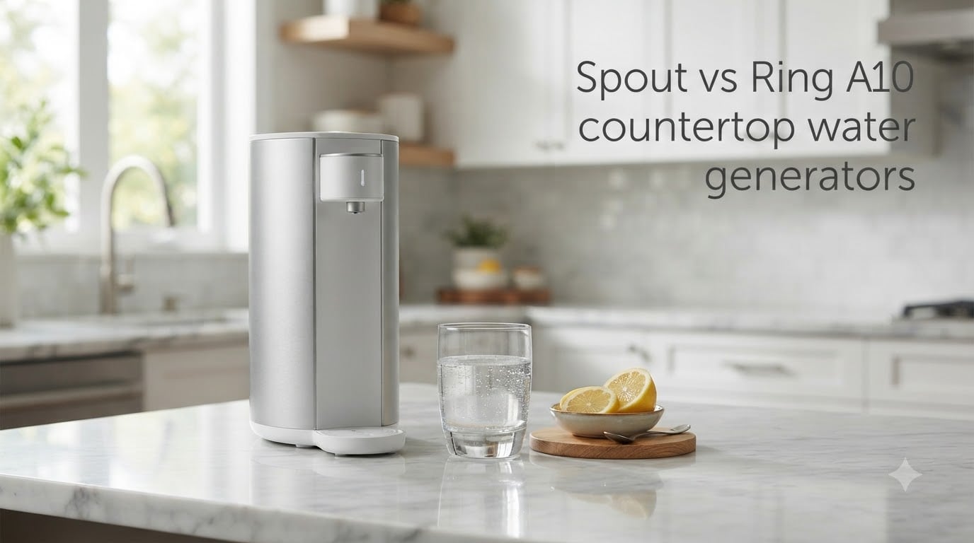Spout vs Ring A10 countertop water generators