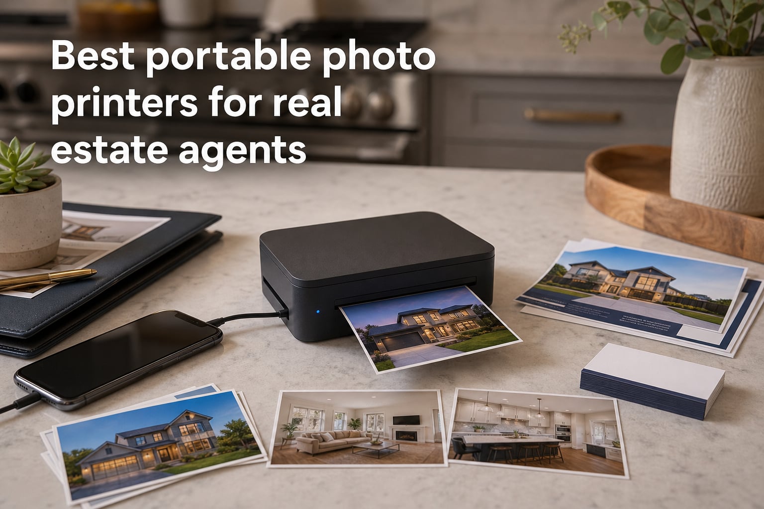 Best portable photo printers for real estate agents