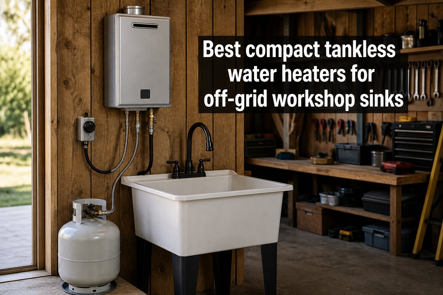Best compact tankless water heaters for off-grid workshop sinks