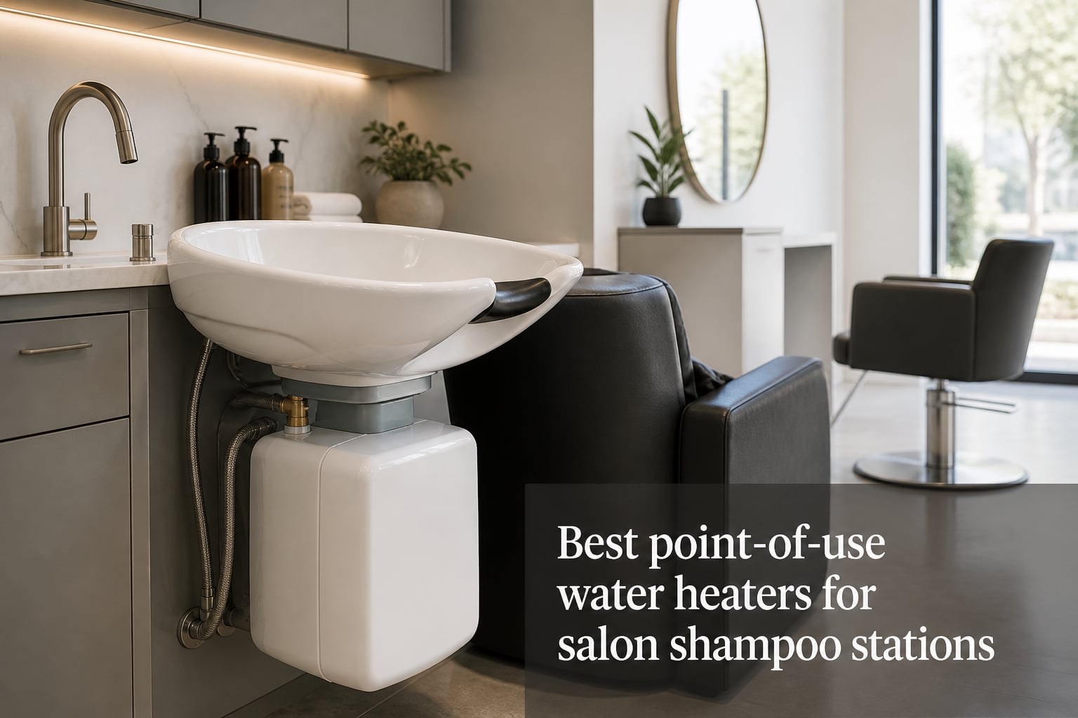 Best point-of-use water heaters for salon shampoo stations