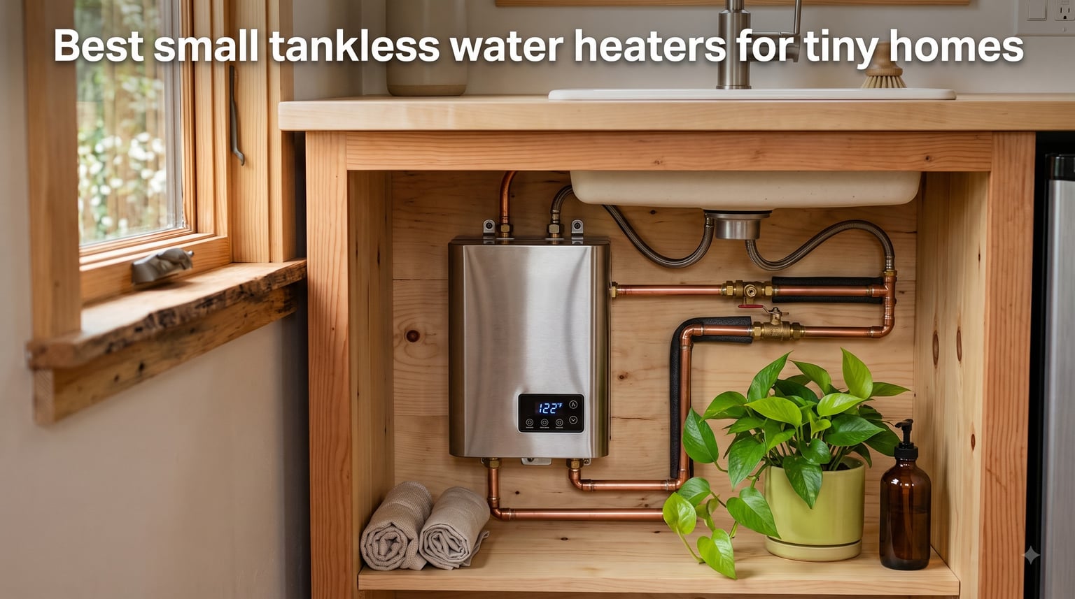 Best small tankless water heaters for tiny homes