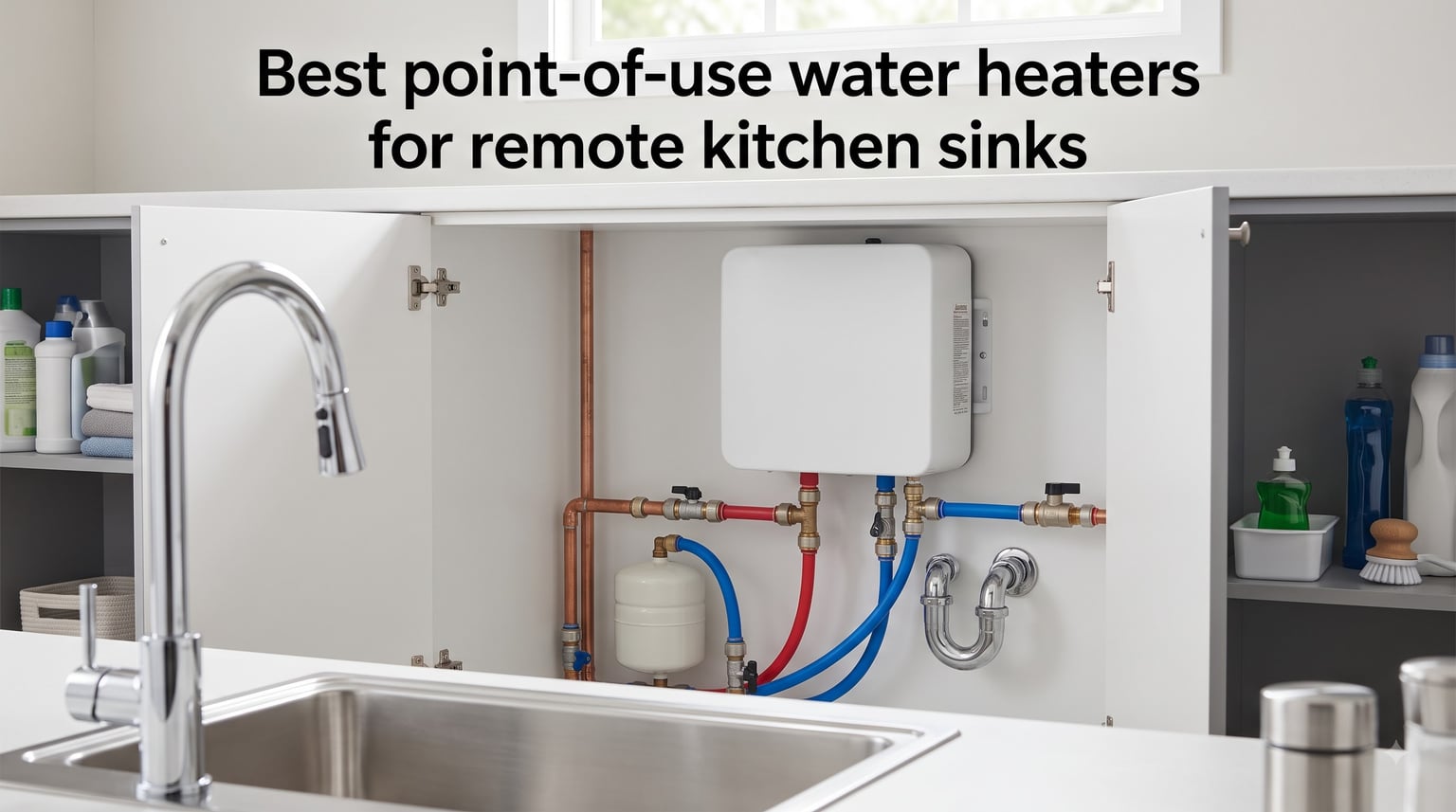 Best point-of-use water heaters for remote kitchen sinks