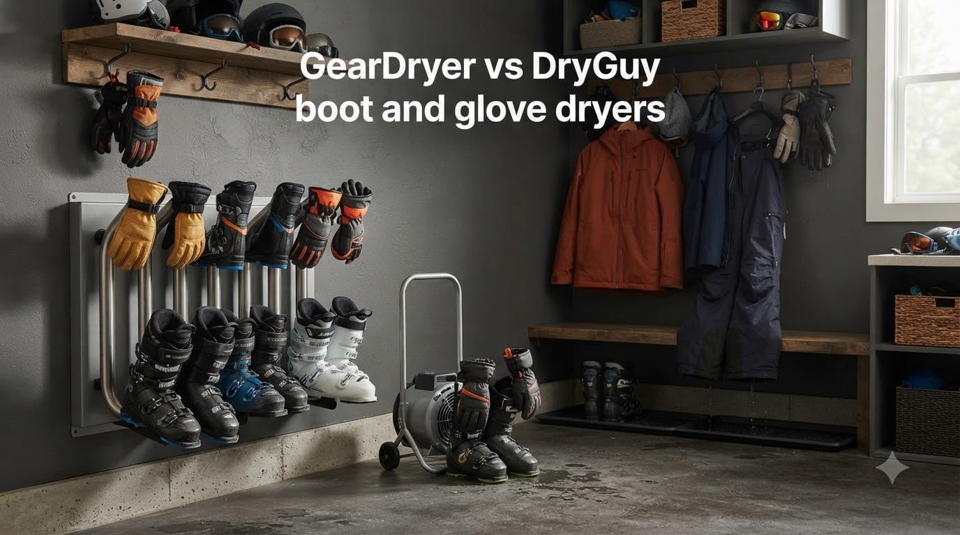 GearDryer vs DryGuy boot and glove dryers