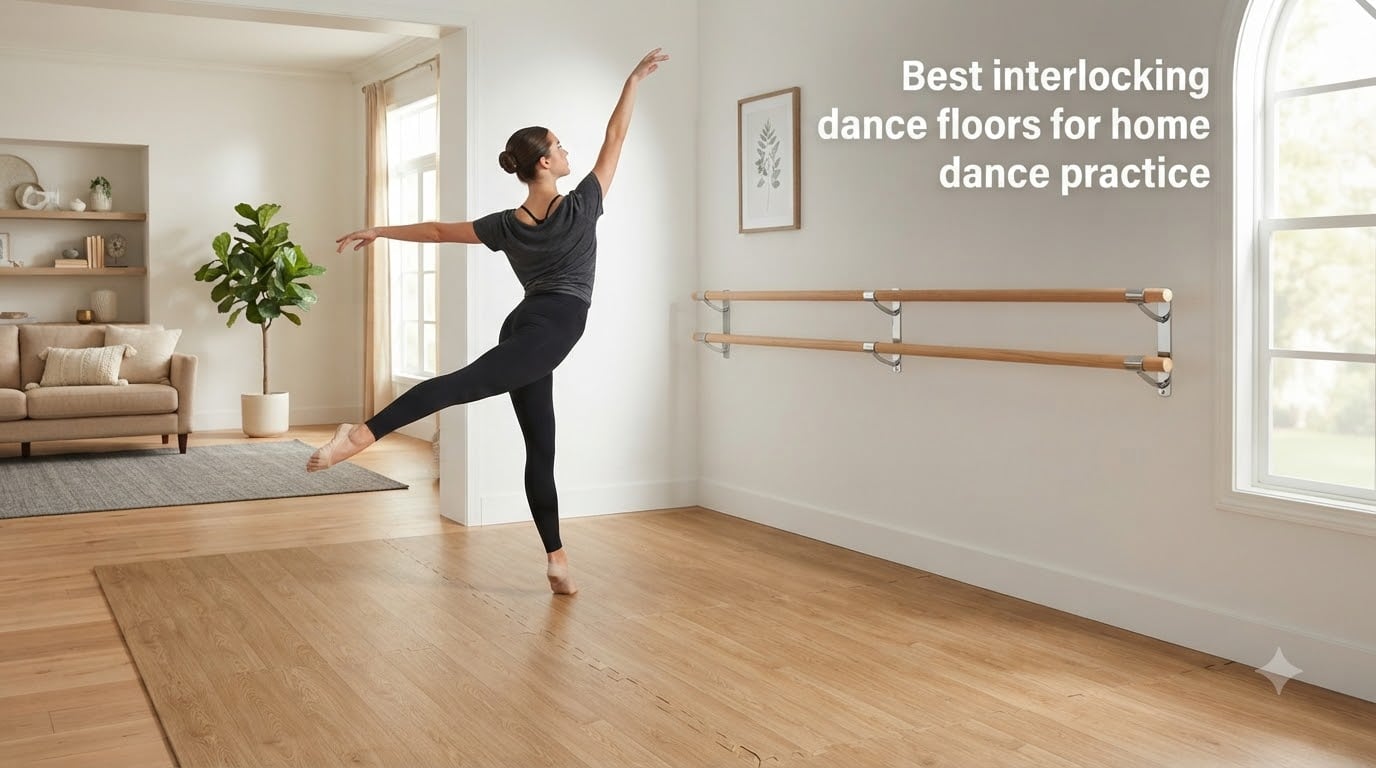 Best interlocking dance floors for home dance practice