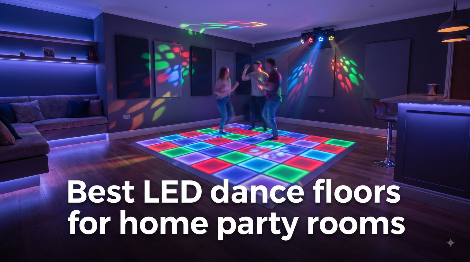 Best LED dance floors for home party rooms