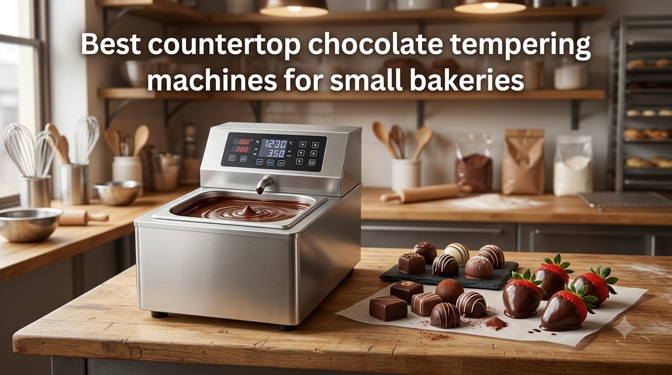 Best countertop chocolate tempering machines for small bakeries