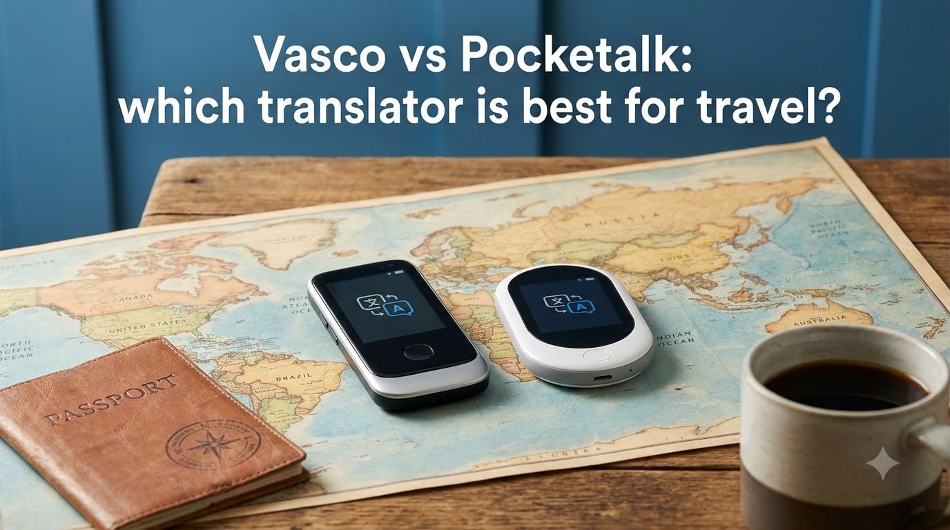 Vasco vs Pocketalk: which translator is best for travel?