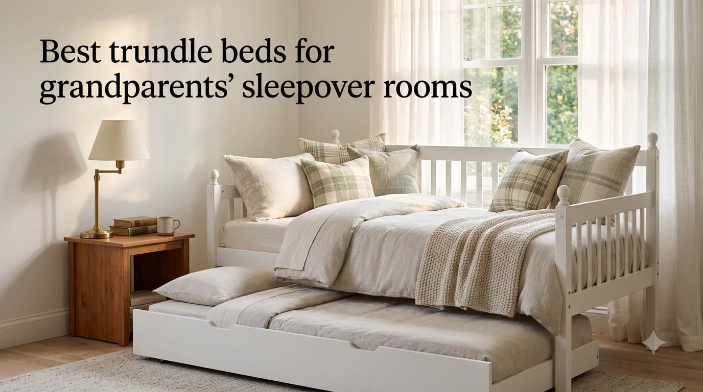 Best trundle beds for grandparents' sleepover rooms