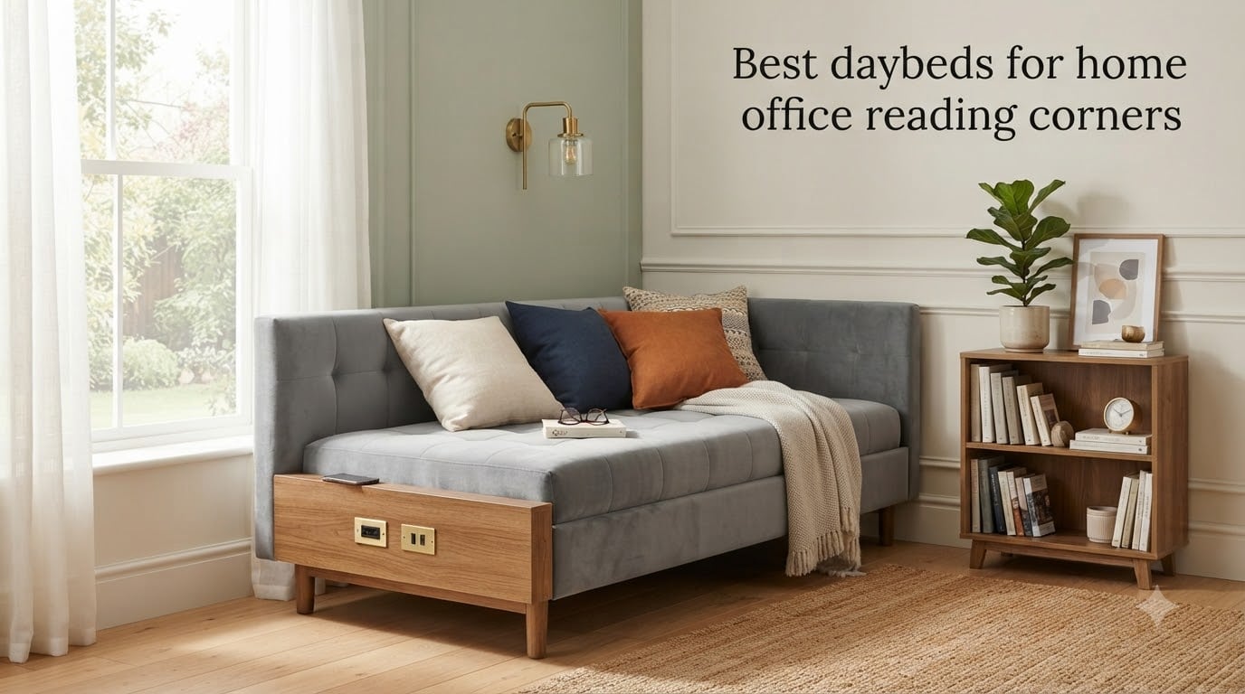 Best daybeds for home office reading corners