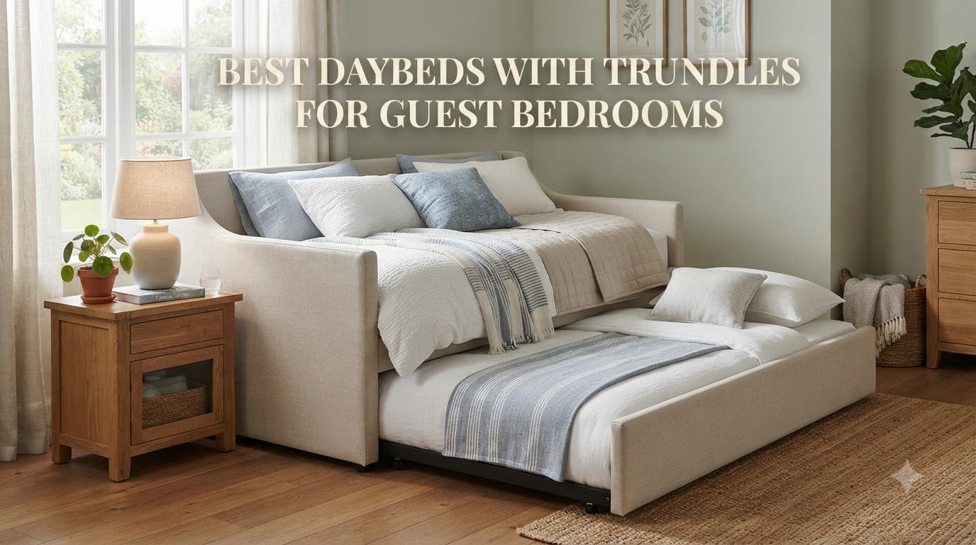 Best daybeds with trundles for guest bedrooms