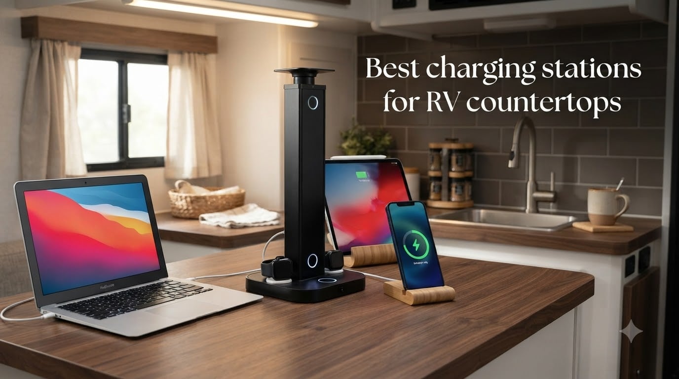 Best charging stations for RV countertops