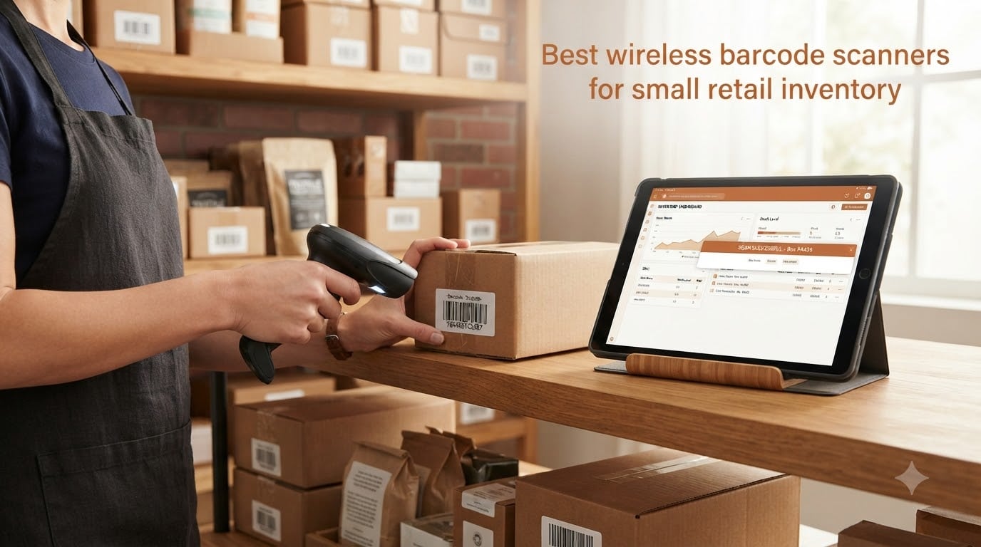 Best wireless barcode scanners for small retail inventory