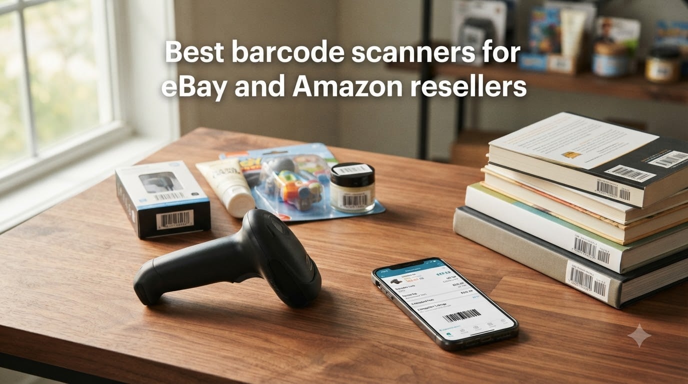 Best barcode scanners for eBay and Amazon resellers