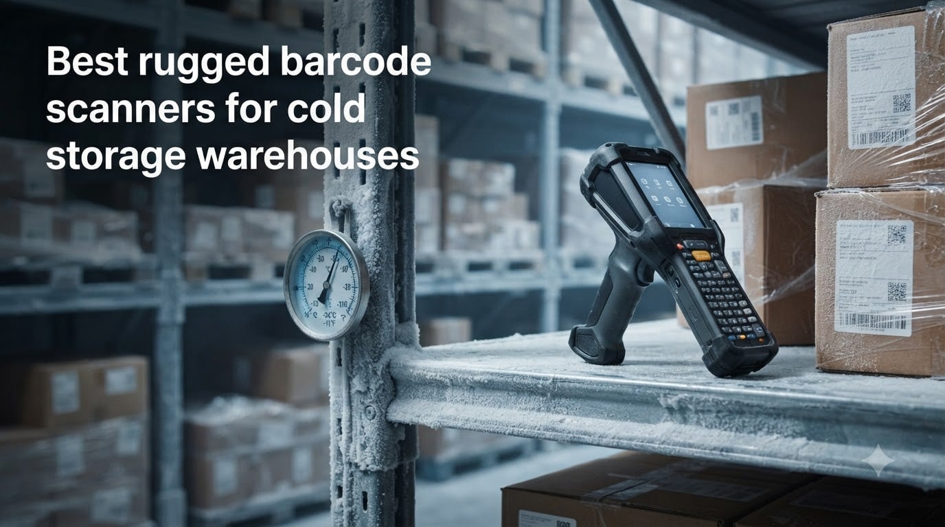 Best rugged barcode scanners for cold storage warehouses