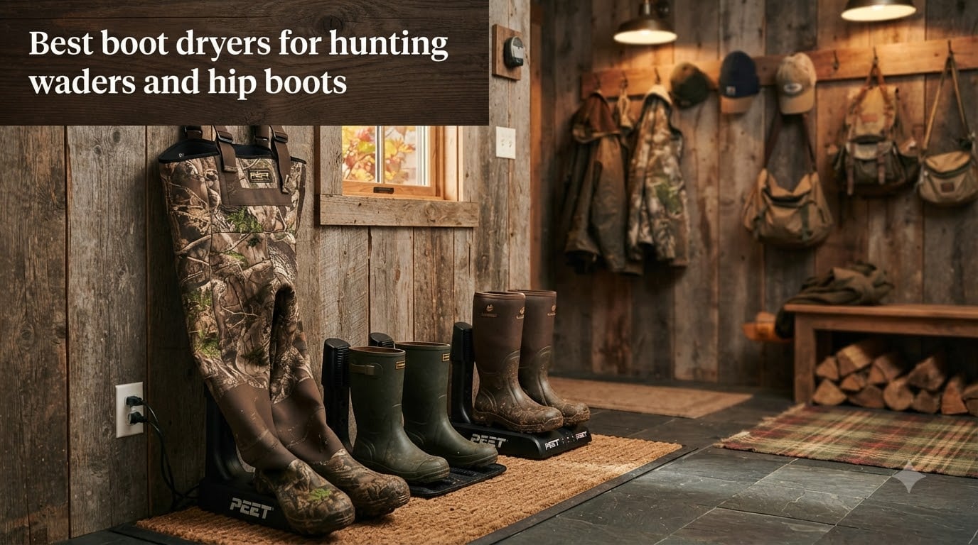 Best boot dryers for hunting waders and hip boots