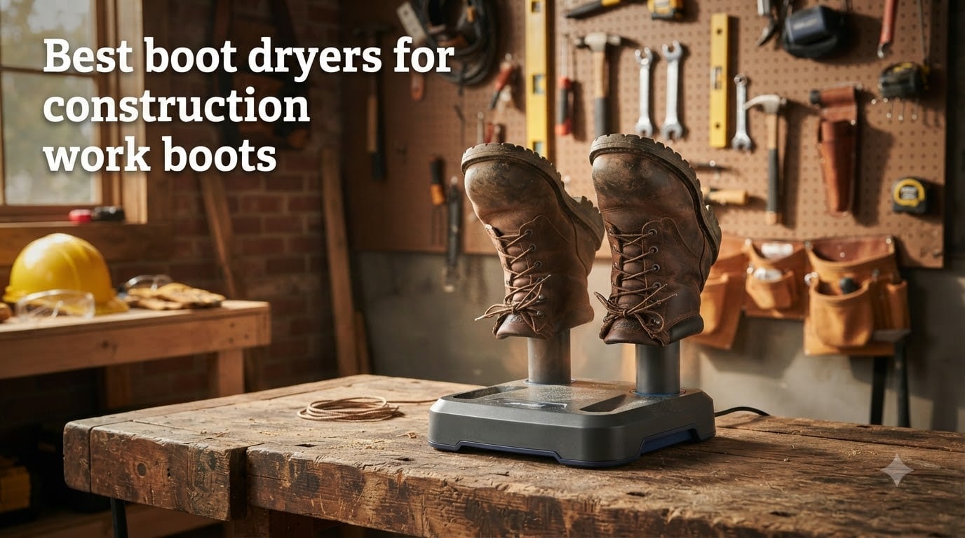 Best boot dryers for construction work boots