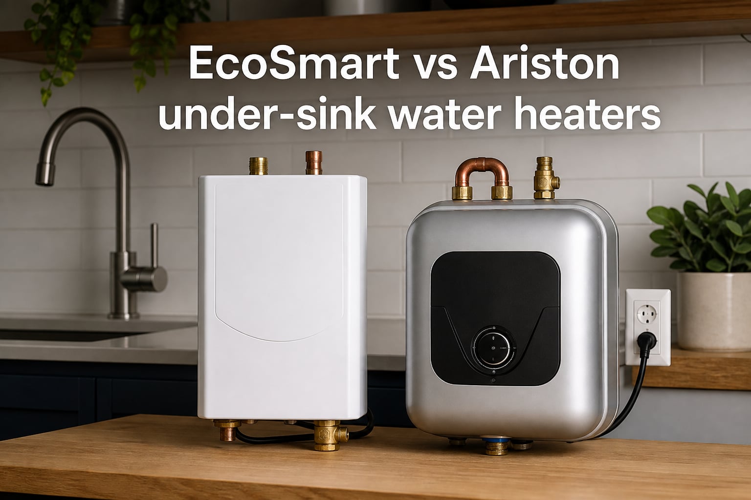 EcoSmart vs Ariston under-sink water heaters