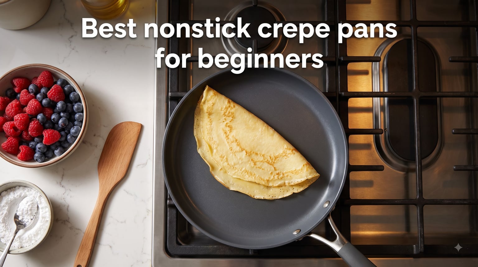 Best nonstick crepe pans for beginners
