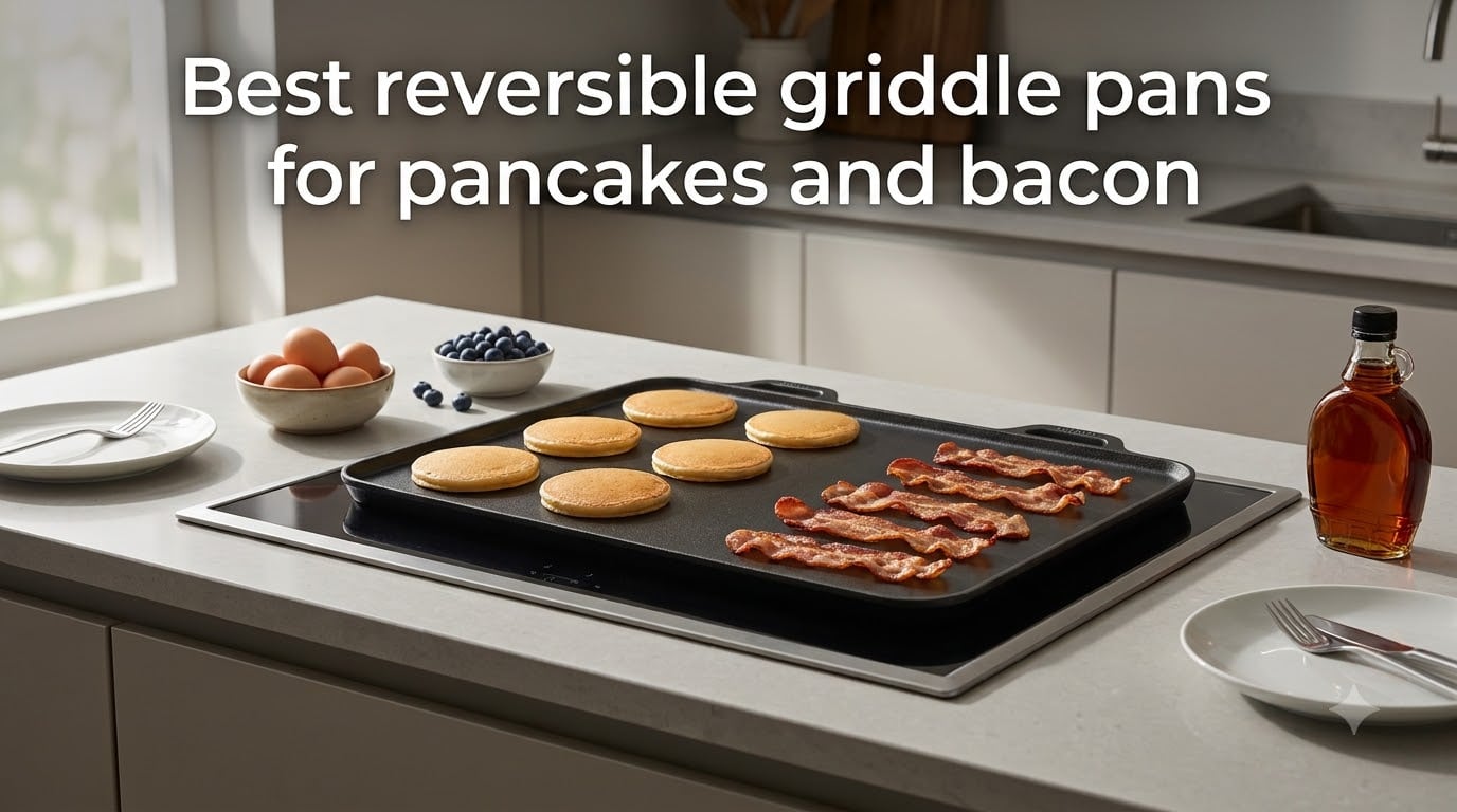 Best reversible griddle pans for pancakes and bacon
