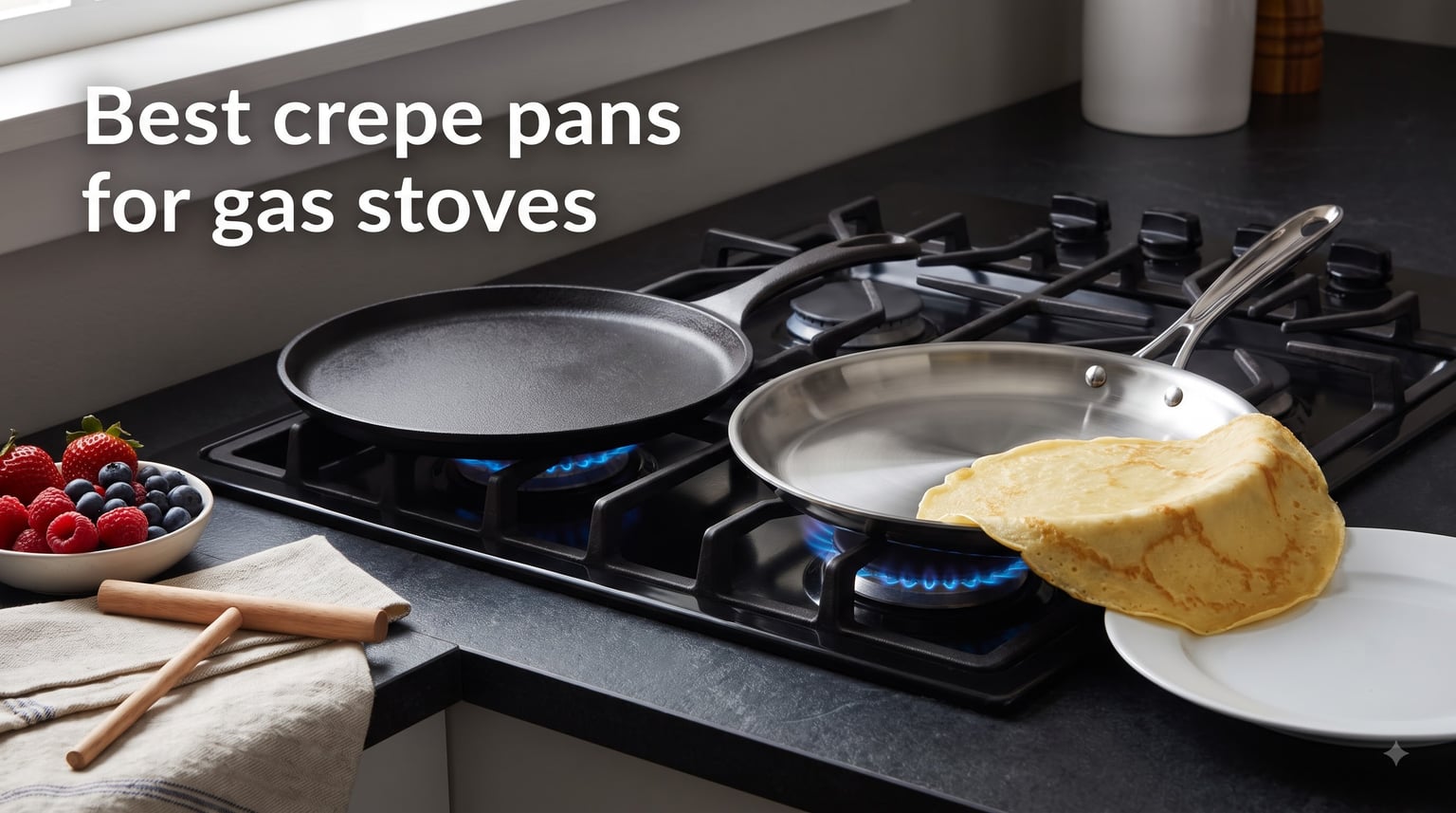 Best crepe pans for gas stoves