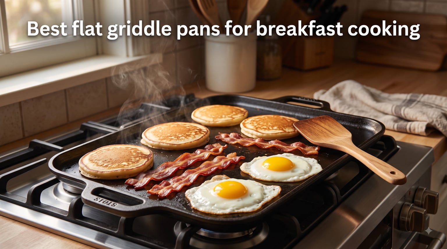 Best flat griddle pans for breakfast cooking