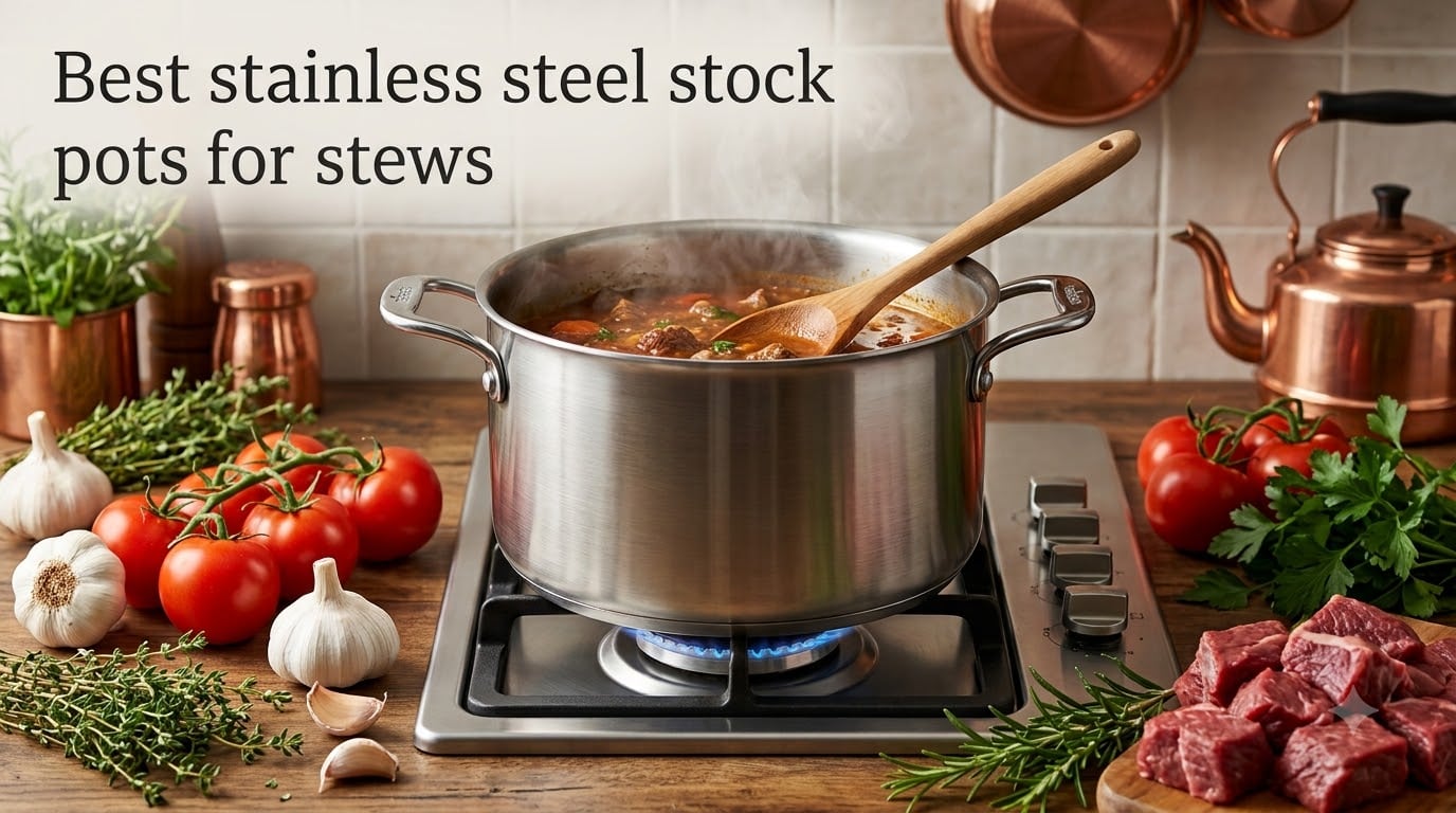 Best stainless steel stock pots for stews