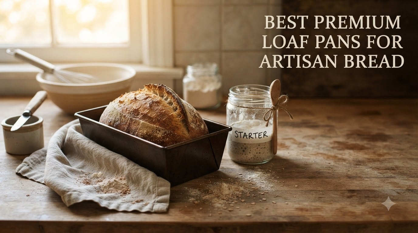 Best premium loaf pans for artisan bread