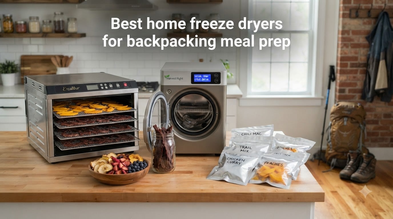 Best home freeze dryers for backpacking meal prep