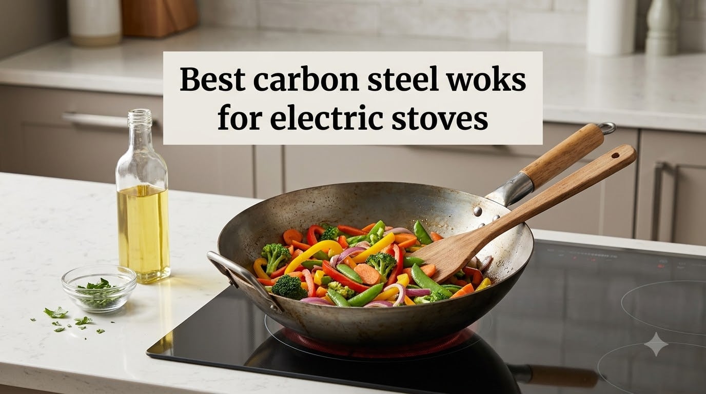 Best carbon steel woks for electric stoves
