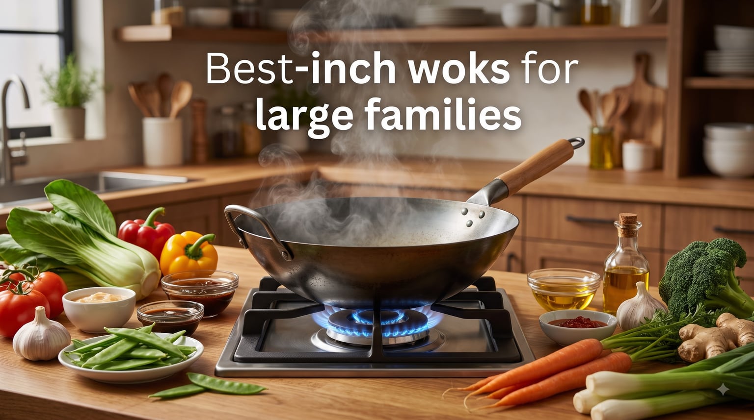 Best 14-inch woks for large families