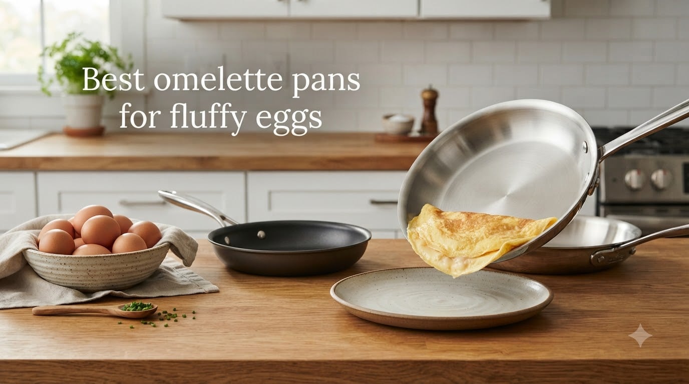 Best omelette pans for fluffy eggs