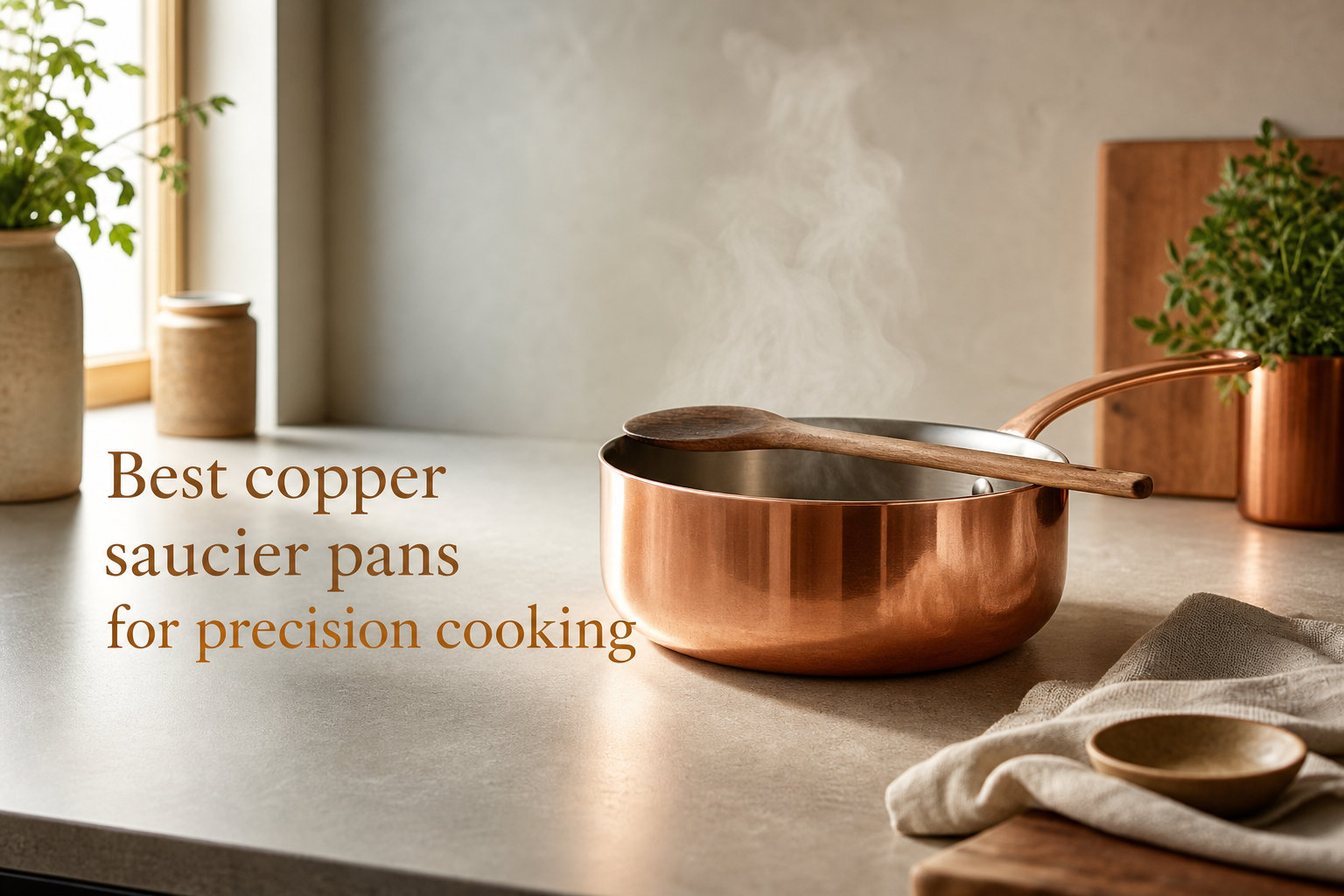 Best copper saucier pans for precision cooking