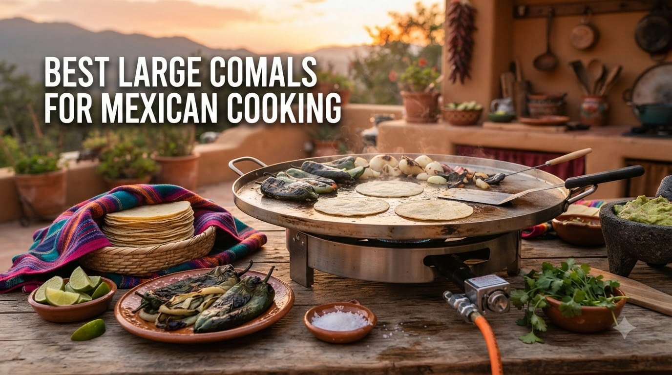 Best large comals for Mexican cooking