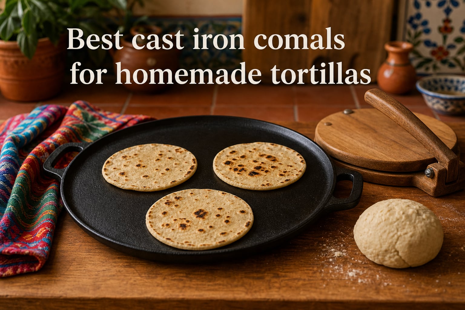 Best cast iron comals for homemade tortillas