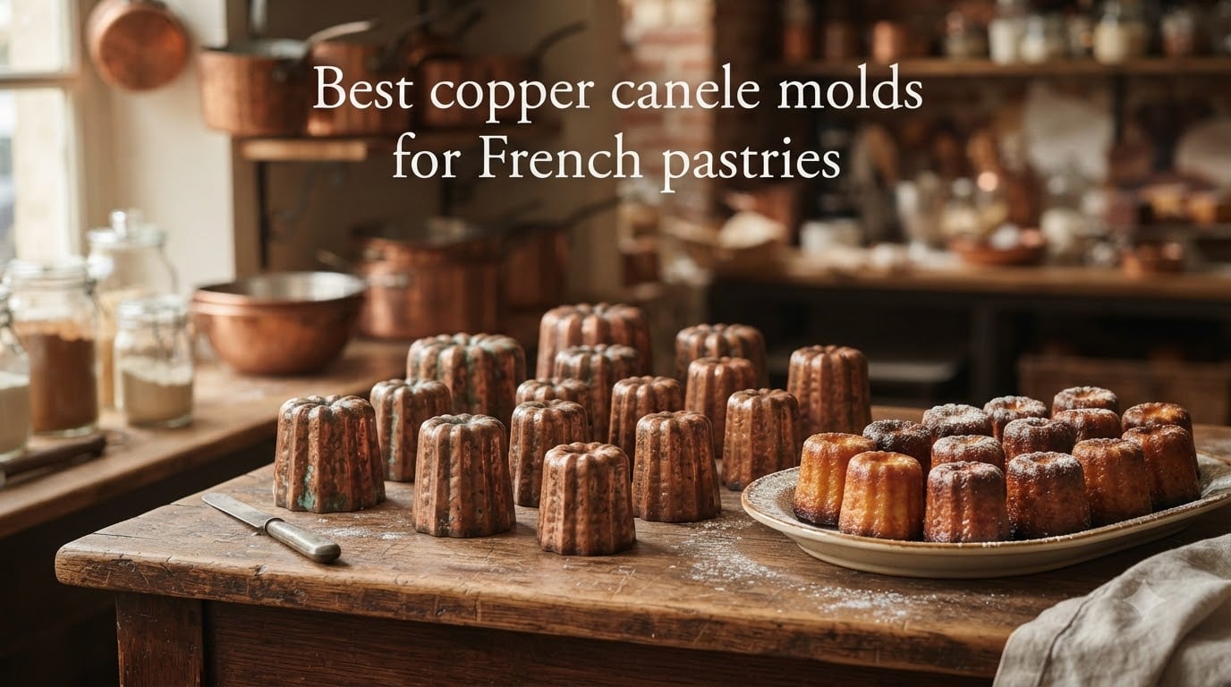 Best copper canele molds for French pastries