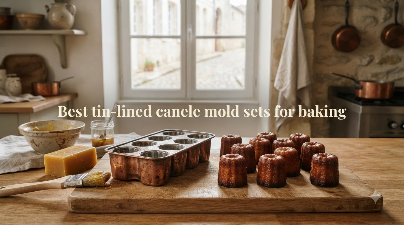 Best tin-lined canele mold sets for baking