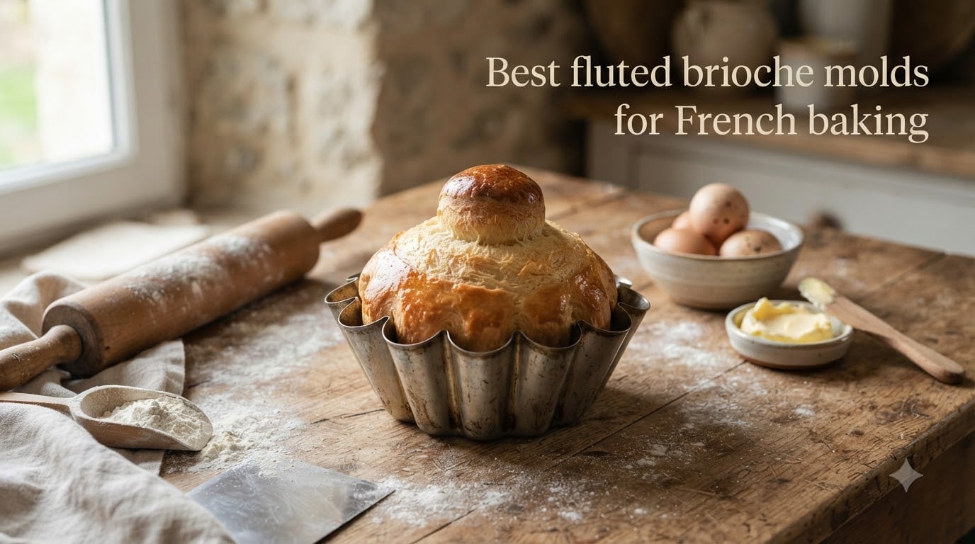 Best fluted brioche molds for French baking