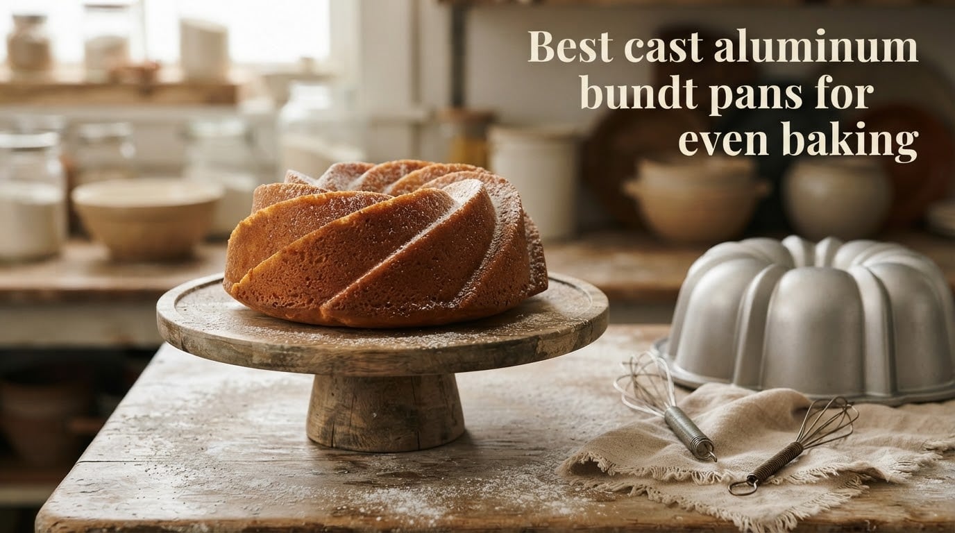 Best cast aluminum bundt pans for even baking