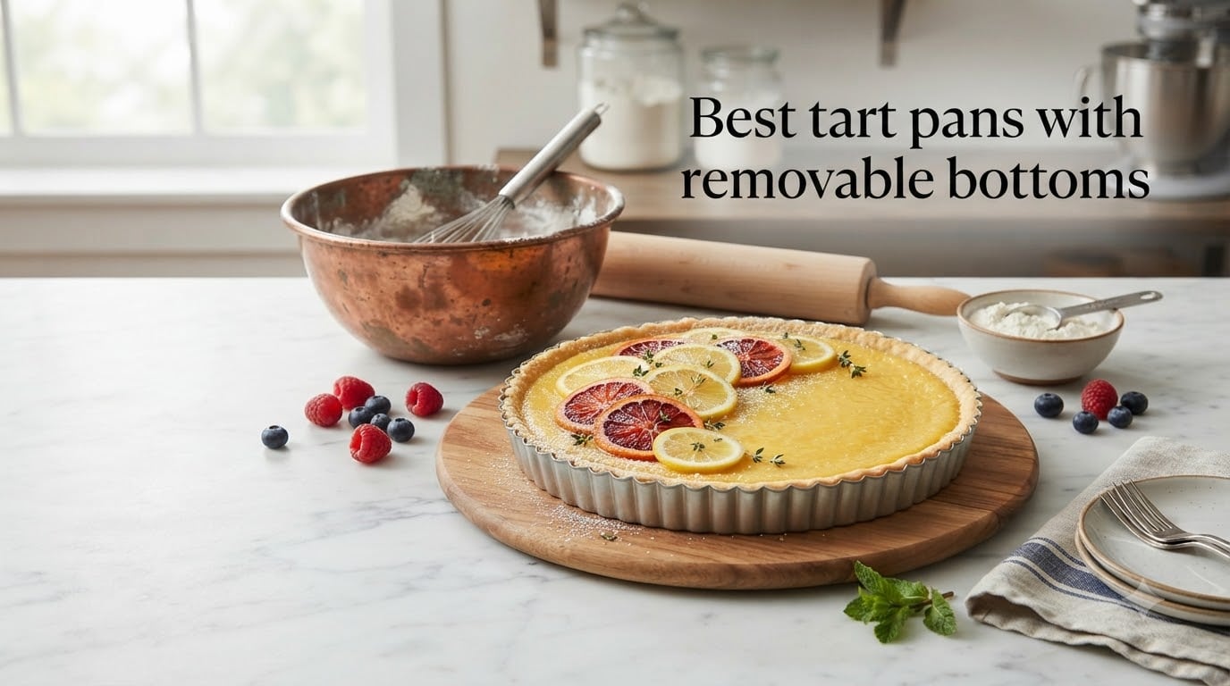 Best tart pans with removable bottoms