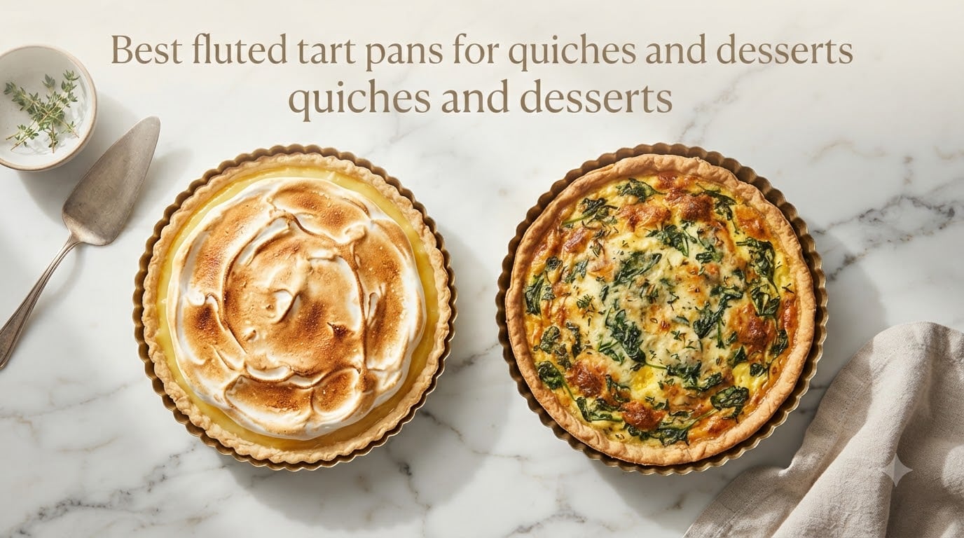 Best fluted tart pans for quiches and desserts