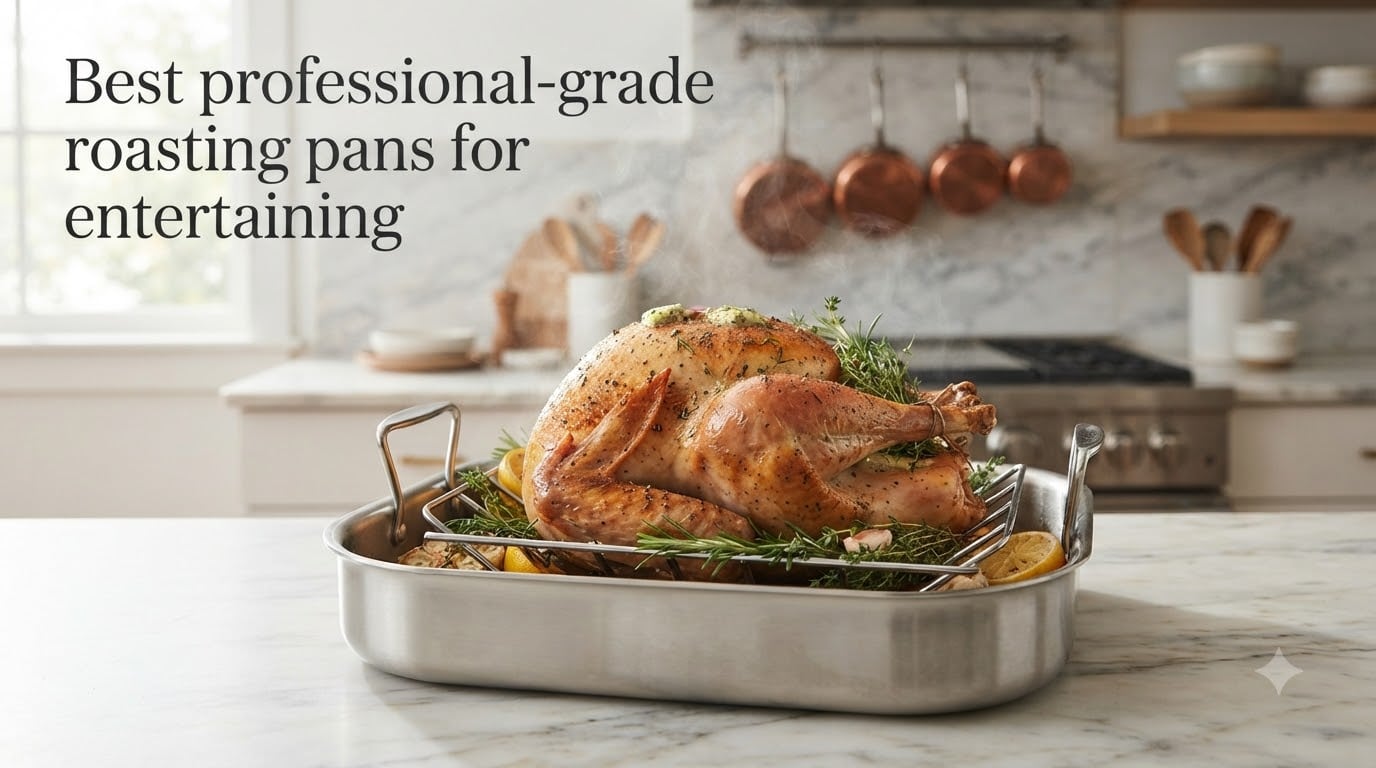 Best professional-grade roasting pans for entertaining