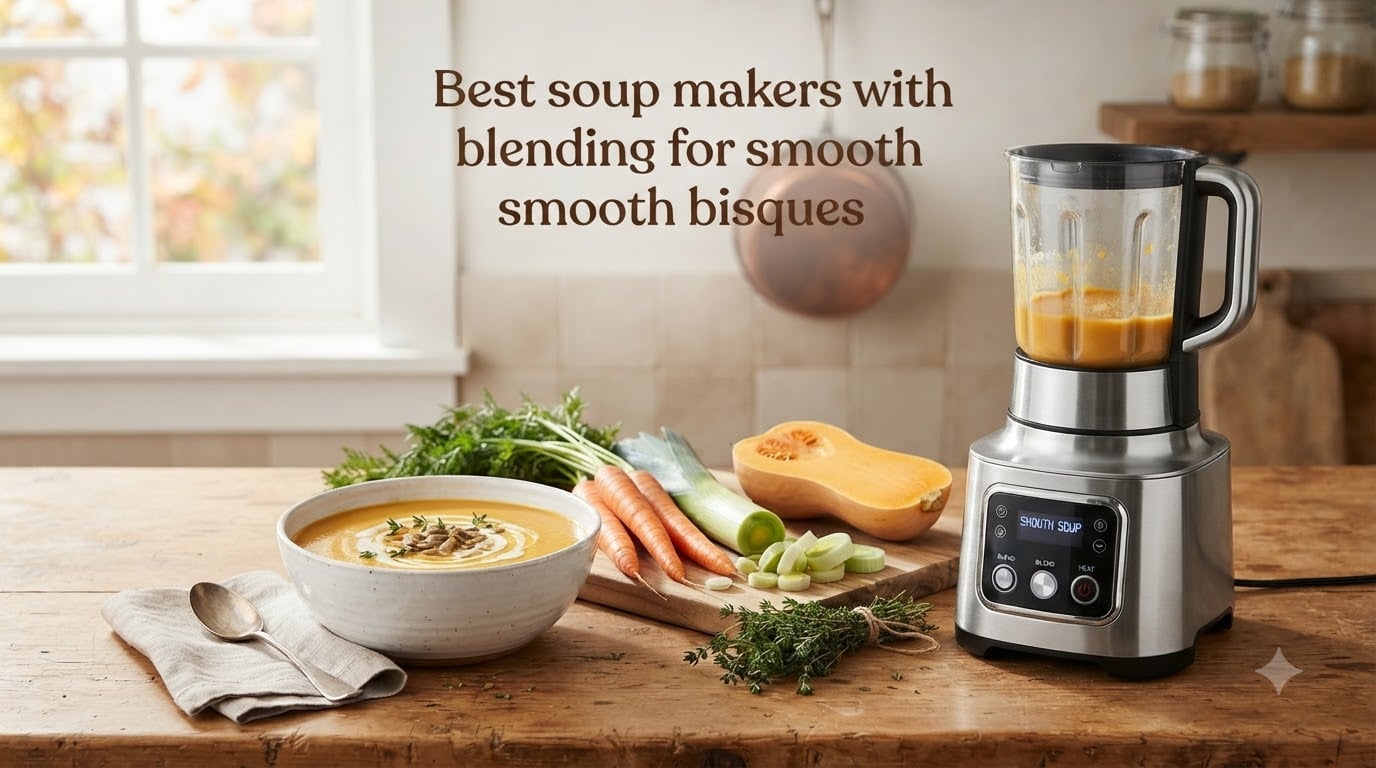 Best soup makers with blending for smooth bisques
