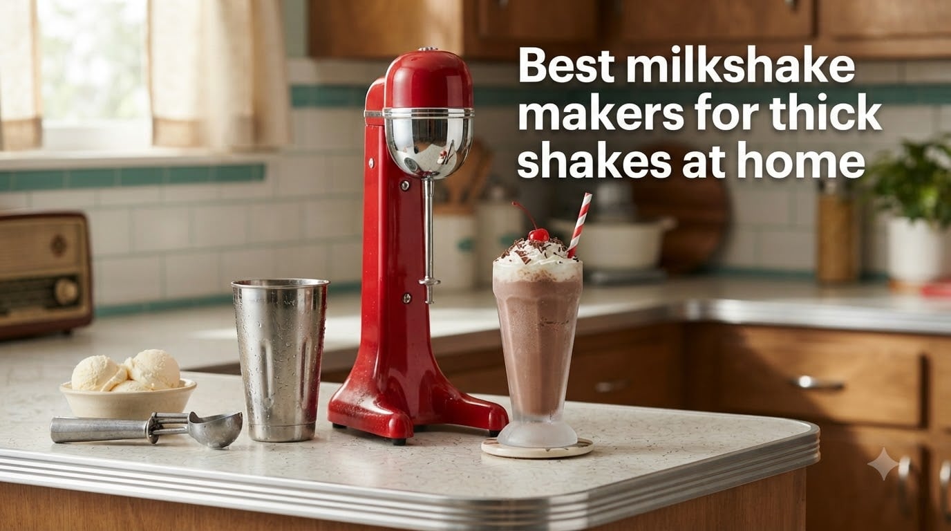 Best milkshake makers for thick shakes at home