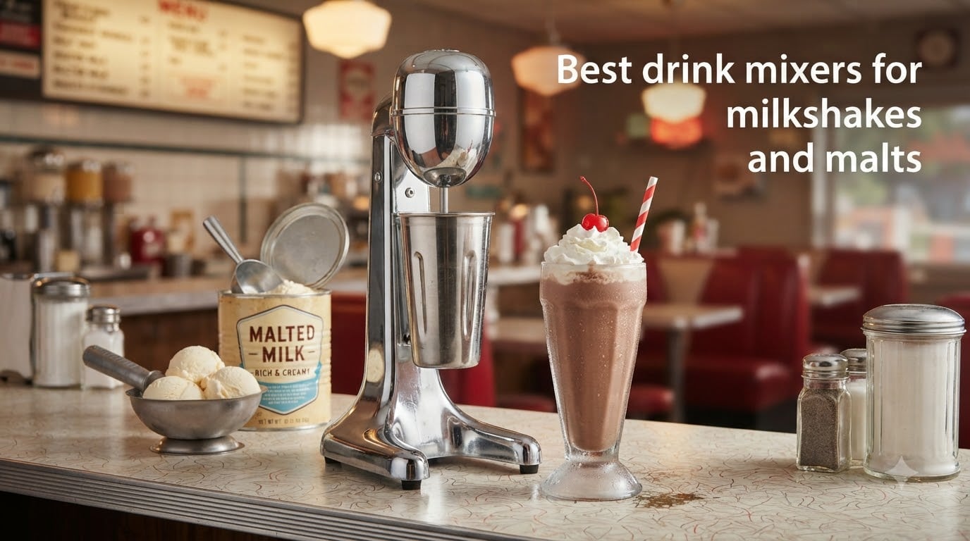 Best drink mixers for milkshakes and malts