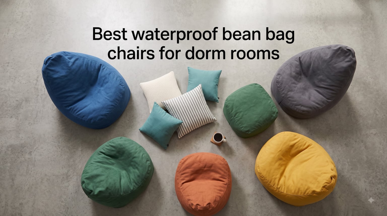 Best waterproof bean bag chairs for dorm rooms