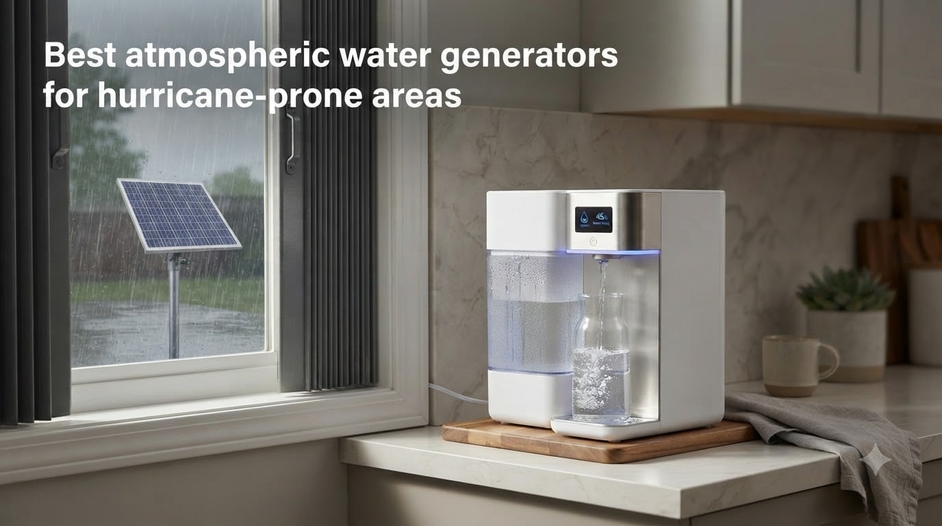 Best atmospheric water generators for hurricane-prone areas