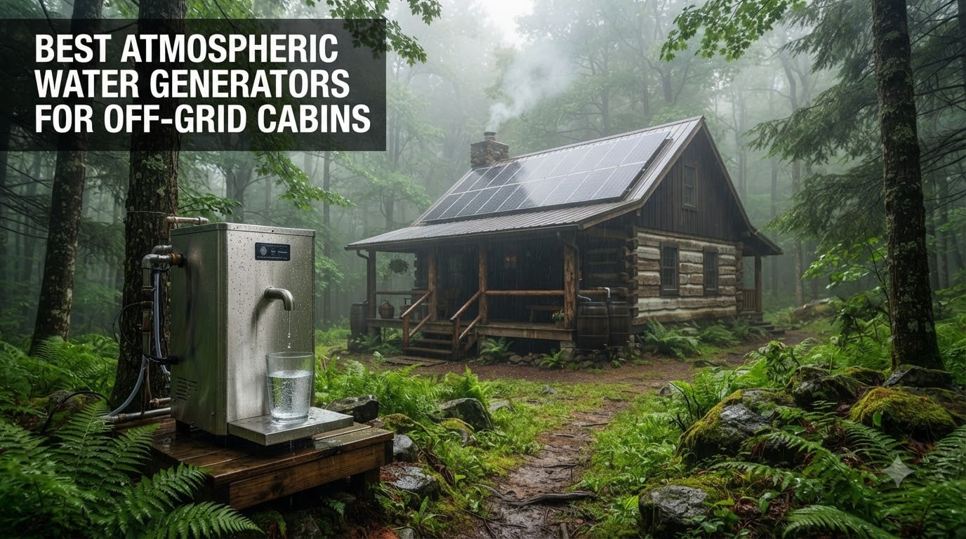 Best atmospheric water generators for off-grid cabins