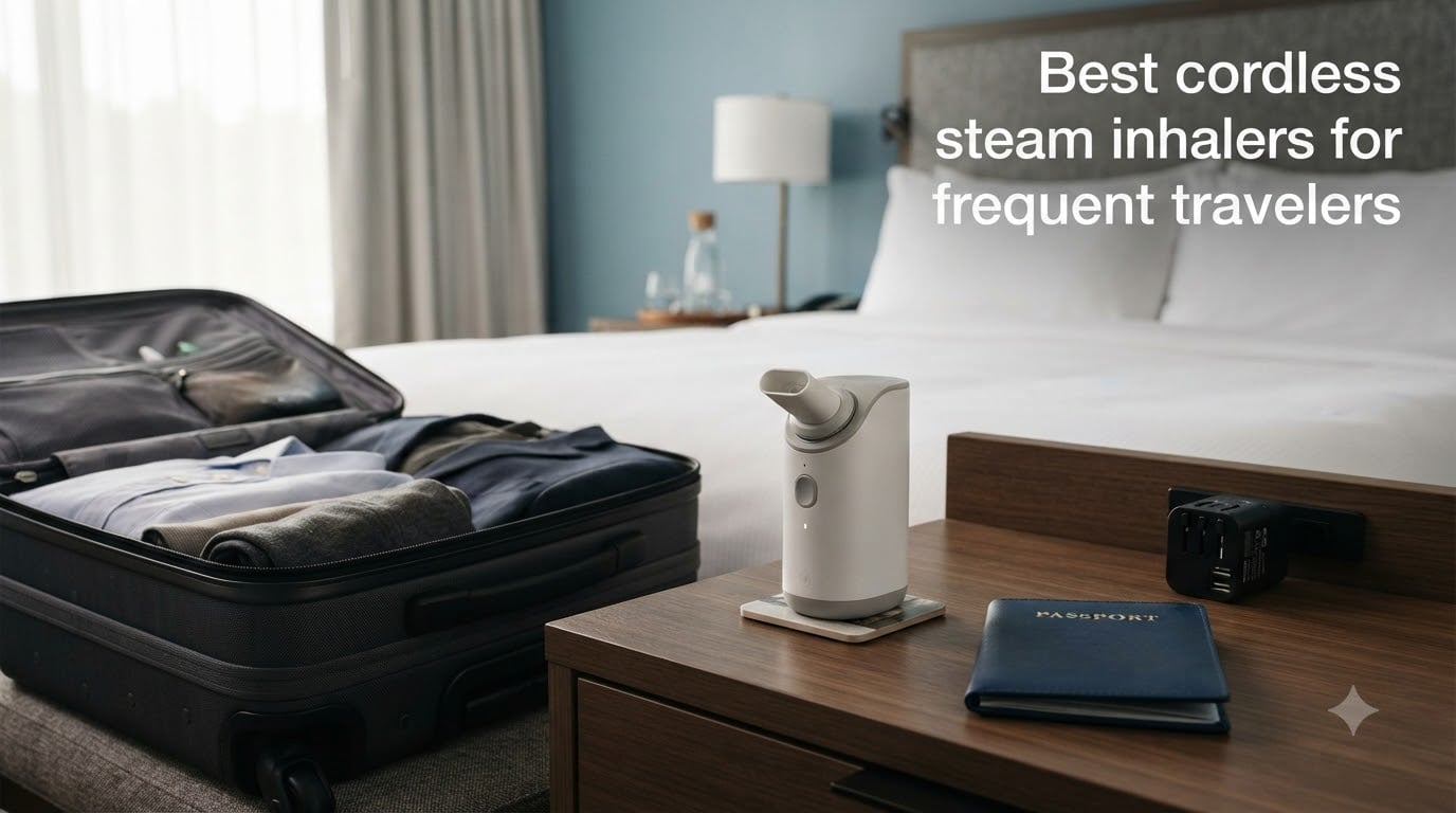 Best cordless steam inhalers for frequent travelers