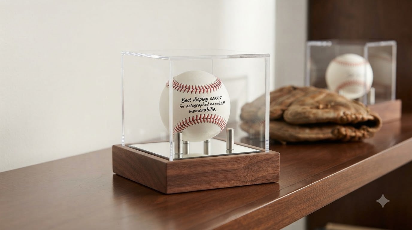 Best display cases for autographed baseball memorabilia