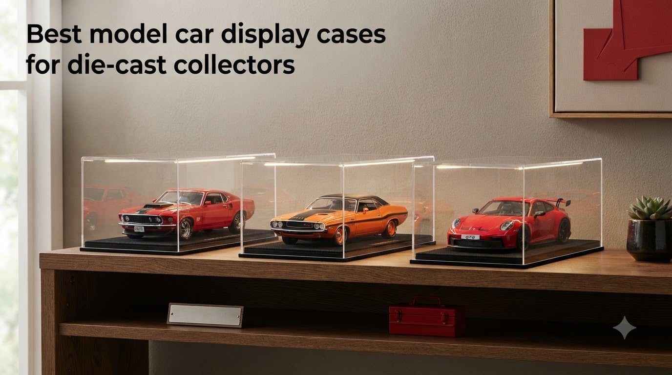 Best model car display cases for die-cast collectors
